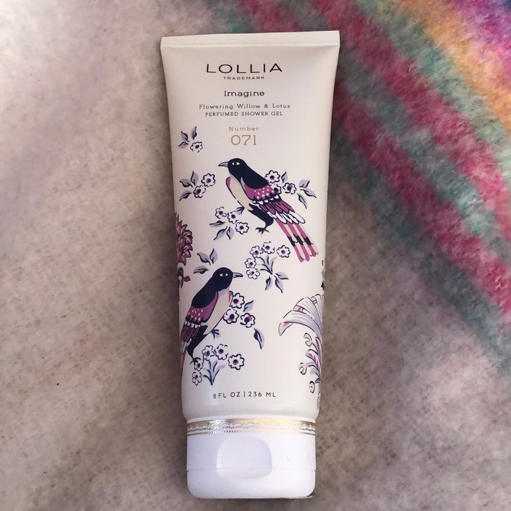 Lollia by Margot Elena 8oz Imagine flowering willow &lotus perfumed shower gel